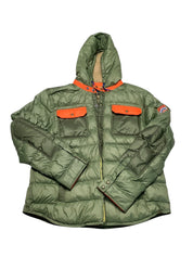 Polo Ralph Lauren Mens Puffer Jacket Coat XL Green Solid