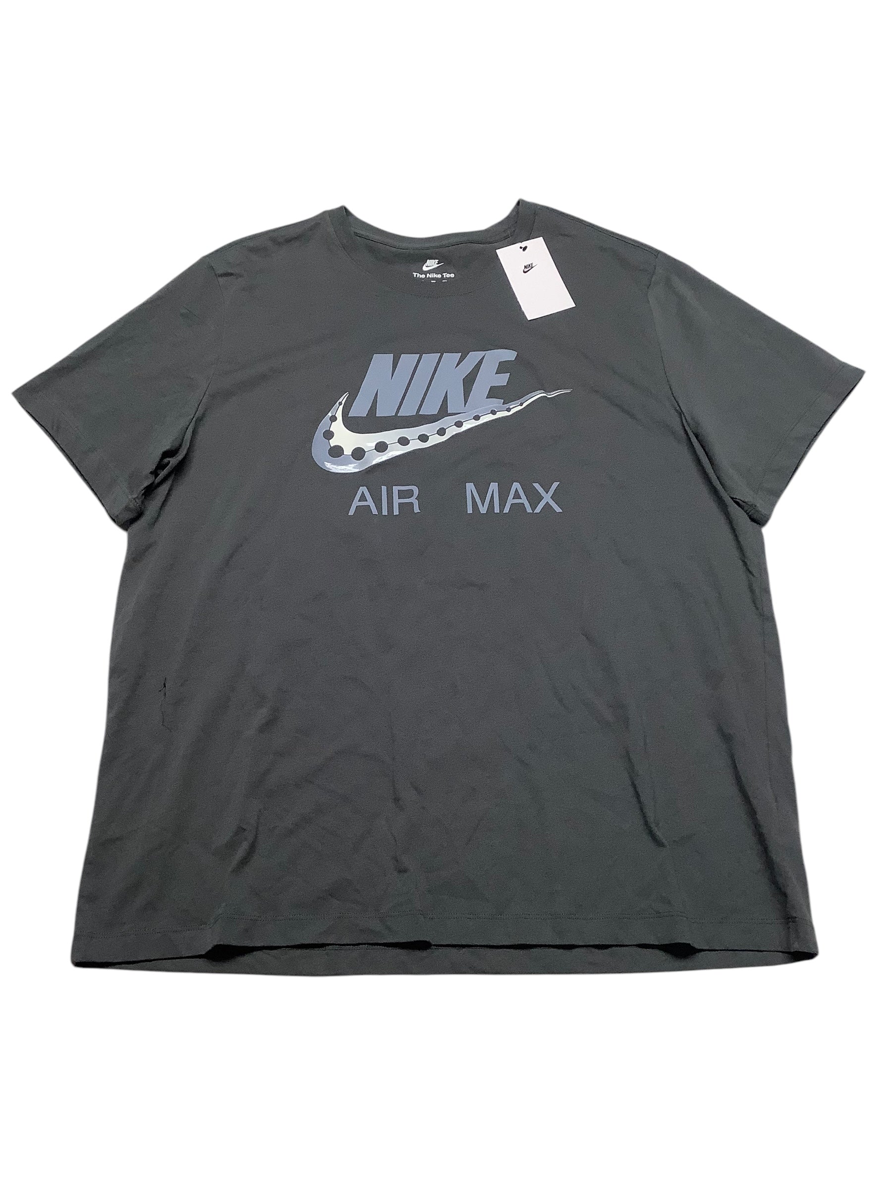 Nike Mens  fit Short Sleeve T-Shirt Shirt XXL Grey Solid