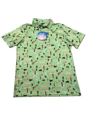 Columbia Mens  fit Short Sleeve Polo Shirt Small Green