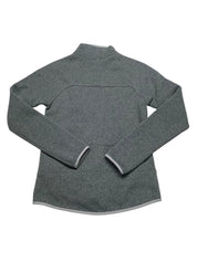 The North Face Womens  fit Long Sleeve Full Zip Sweatshirt XS Grey Solid