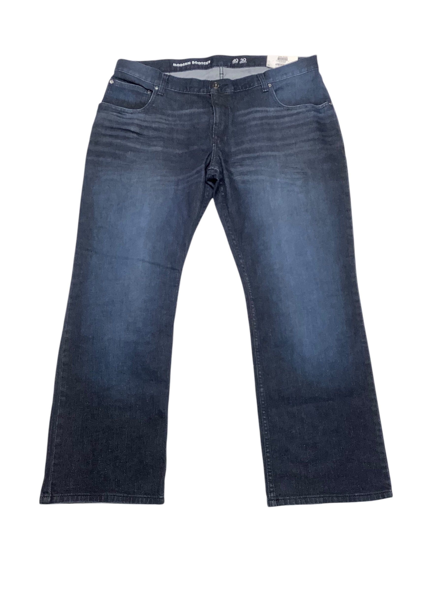 INC International Concepts Mens Skinny fit Jeans 32 / 34 Blue Solid