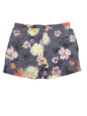 INC International Concepts Men Regular fit Casual Shorts XXL Grey Floral Stretch