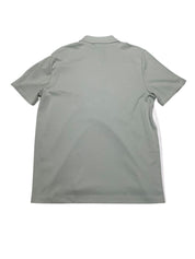 Perry Ellis Mens Classic fit Short Sleeve Polo Shirt Large White Solid Stretch