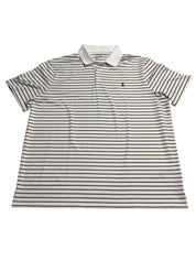 Polo Ralph Lauren Mens Classic fit Short Sleeve Polo Shirt XXL White Striped