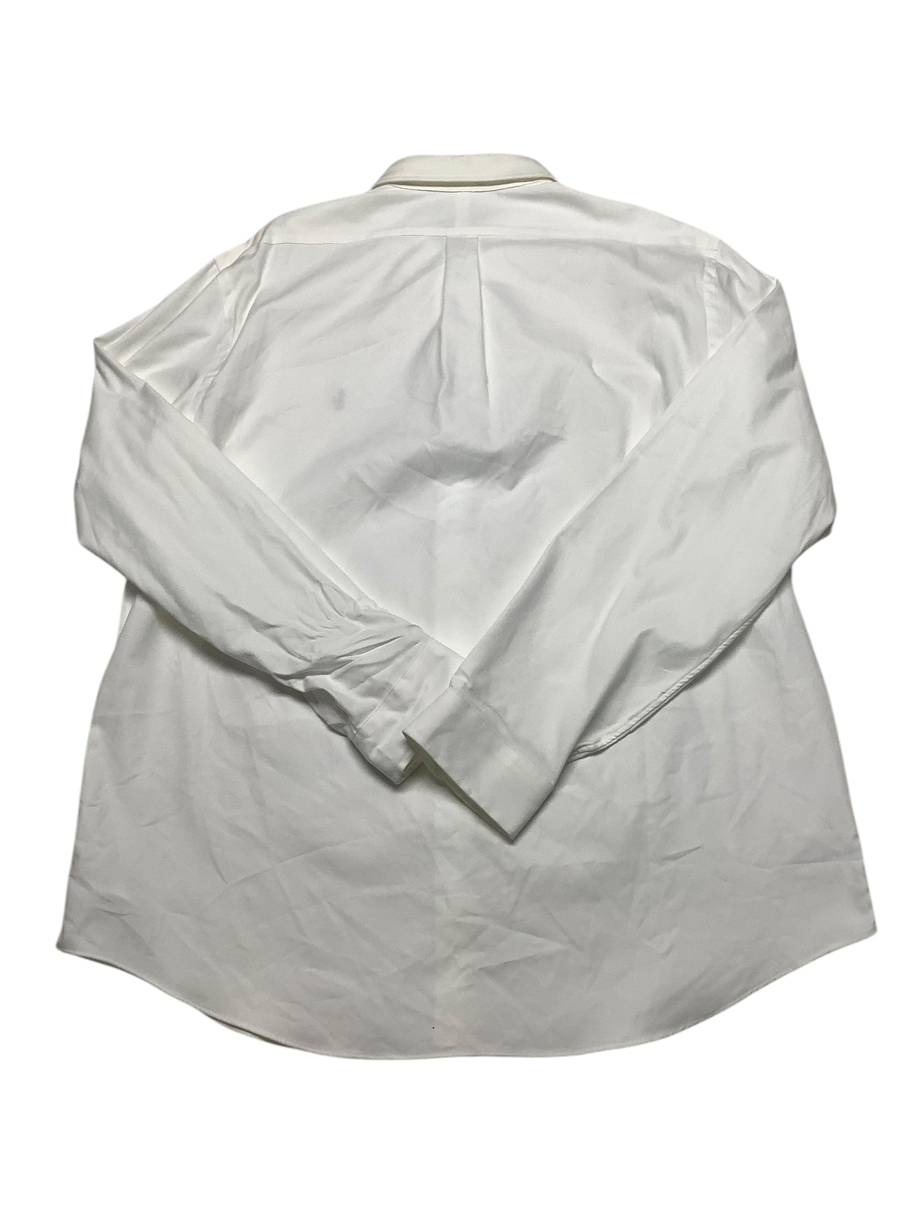 Polo Ralph Lauren Mens Classic fit Long Sleeve Button-Up Shirt XXL White Stretch