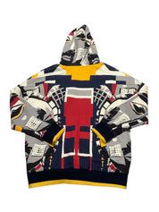 Agtawh Mens Regular fit Long Sleeve Hoodie Sweatshirt Large Grey