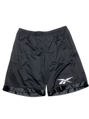 Reebok Mens Regular fit Athletic Basketball Shorts XXL Black Solid Stretch