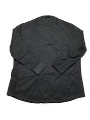 Tayion Collection Mens Regular fit Button-Up Shirt XXL 18-18.5 36-37 Black Solid