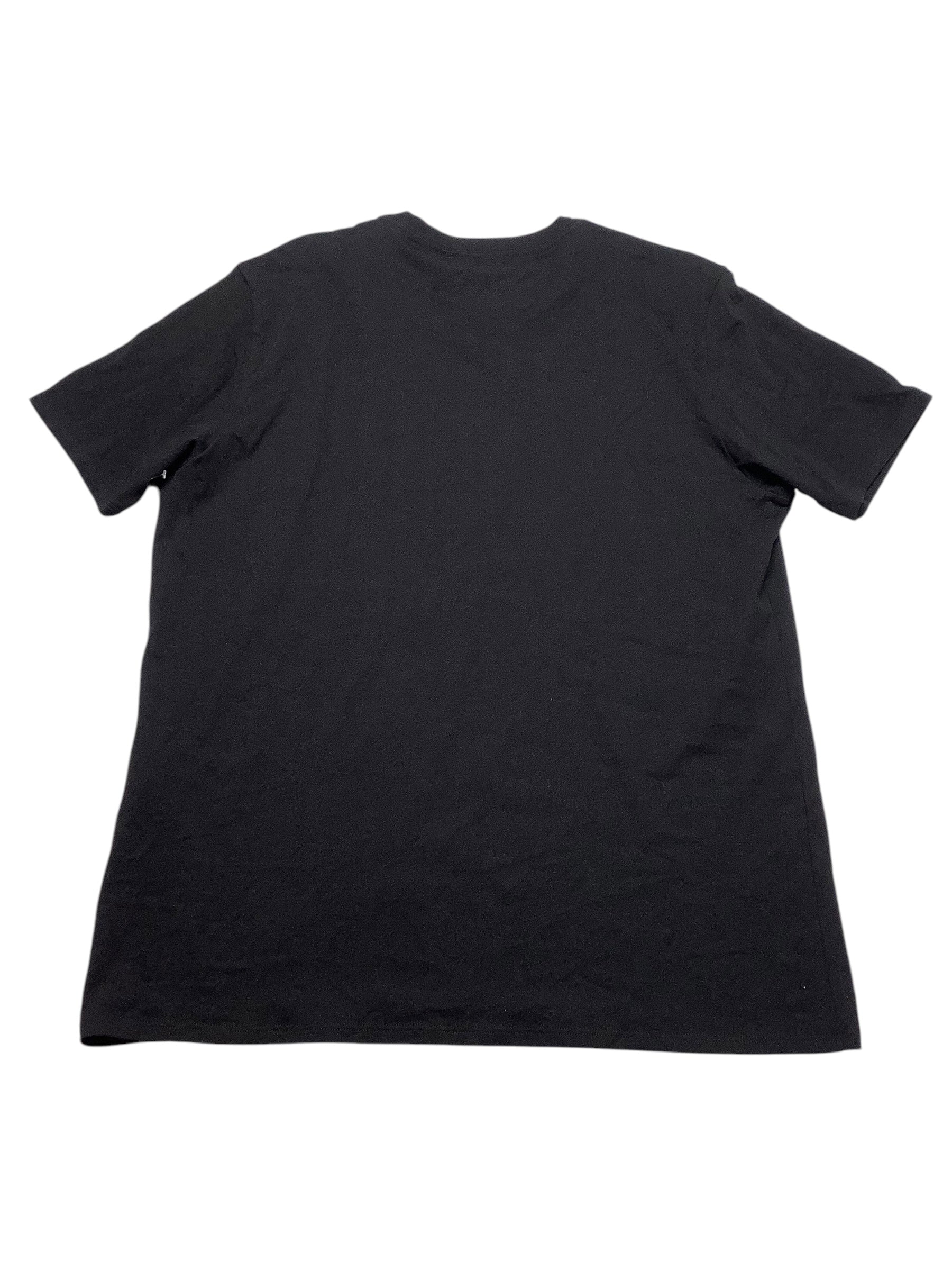 Karl Lagerfeld Mens Regular fit Short Sleeve T-Shirt Shirt XL Black Solid