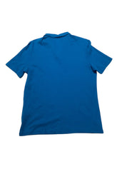 INC International Concepts Mens Regular fit Short Sleeve Polo Shirt Medium Blue