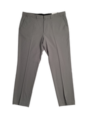 Perry Ellis Portfolio Men's Slim Fit Golf Pants Smoke Pea Grey 30 x 30