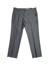 Perry Ellis Mens Modern fit Dress Pants 32 / 32 Charcoal Gray Solid