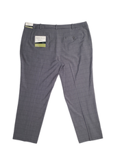 Perry Ellis Portfolio Men's Modern Fit Resolution Suit Dress Pants Grey 36 x 32