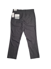 Perry Ellis Portfolio Mens Slim fit Dress Pants 30 / 30 Charcoal Grey Stretch