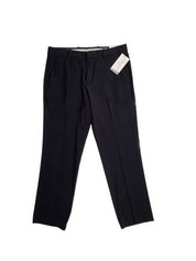 Perry Ellis Portfolio Mens Modern Fit Check Dress Pants Charcoal 32 x 32