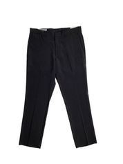 Perry Ellis Mens Slim fit Dress Pants 30 / 30 Black Check