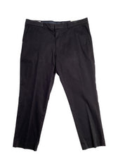 Perry Ellis Mens Slim fit Dress Pants 30 / 30 Dark Grey Solid Stretch