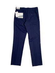 Perry Ellis Portfolio Mens Slim Fit Dress Pants Navy 34 x 32