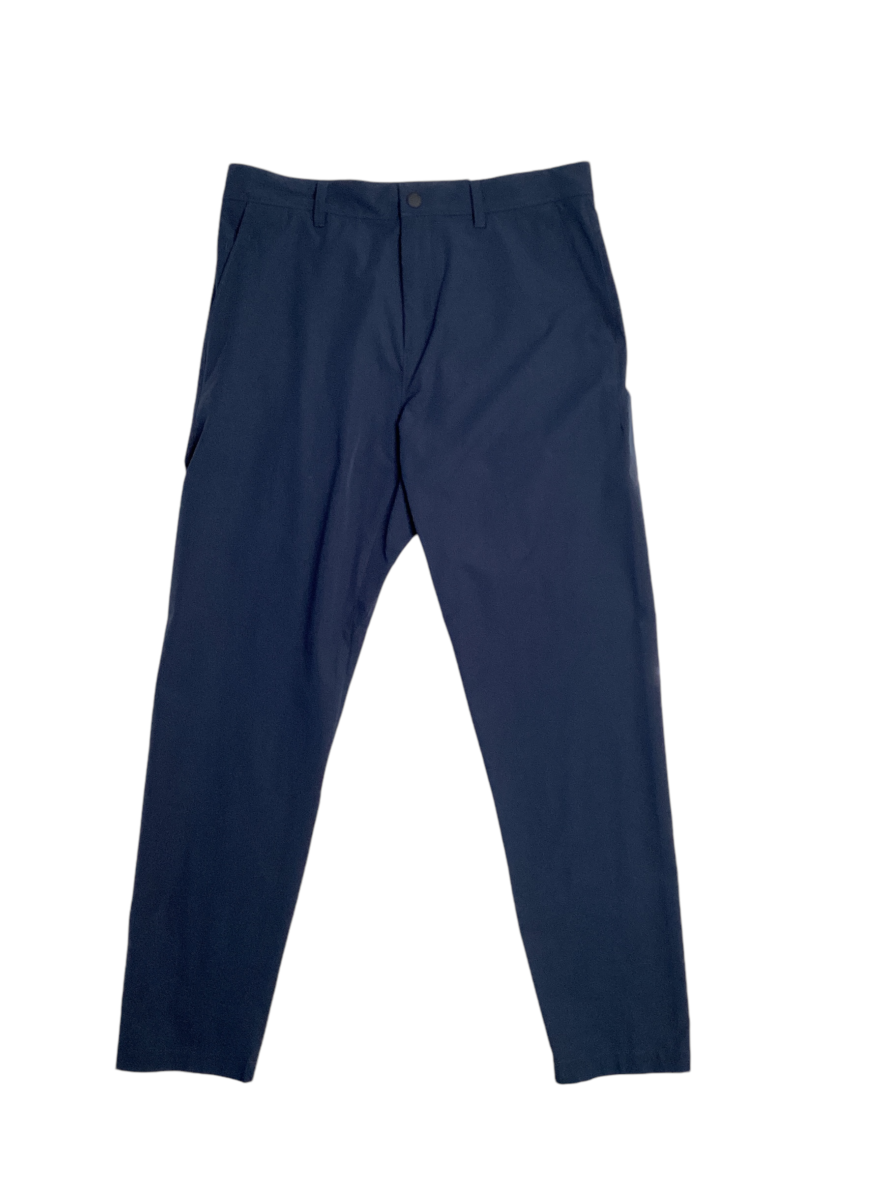 Perry Ellis Mens Slim Fit Motion Tech Jogger Pants Dark Sapphire Blue 36 x 32