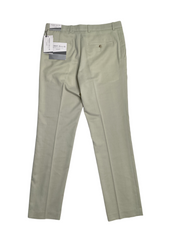 Perry Ellis Portfolio Mens Slim fit Dress Pants 34 / 32 Beige Solid Stretch