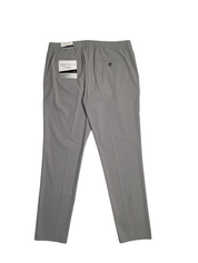 Perry Ellis Portfolio Mens Slim Fit Drawstring Suit Dress Pants Alloy Grey Small