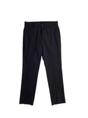 Perry Ellis Portfolio Men's Slim Fit Solid Stretch Tech Pants Black 36 x 32