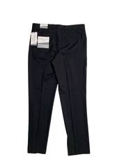 Perry Ellis Mens Slim fit Dress Pants 36 / 32 Black Solid Stretch