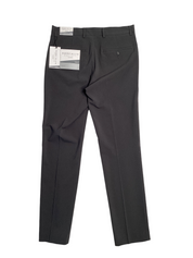 Perry Ellis Portfolio Men's Slim Fit Flat Front Pants Med Grey 30 x 32