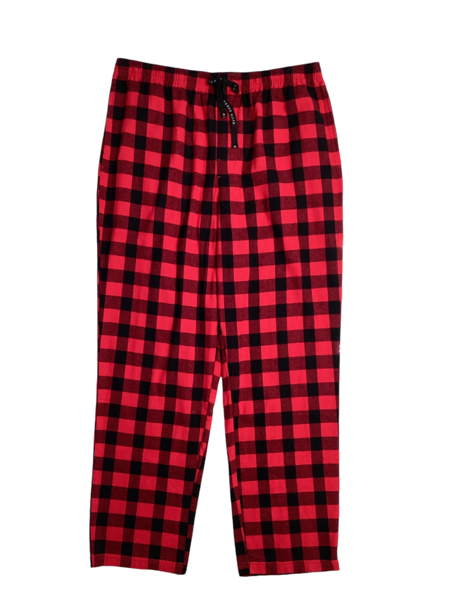 Perry Ellis Portfolio Mens Buffalo Plaid Flannel Pajama Sleep  Pants XL