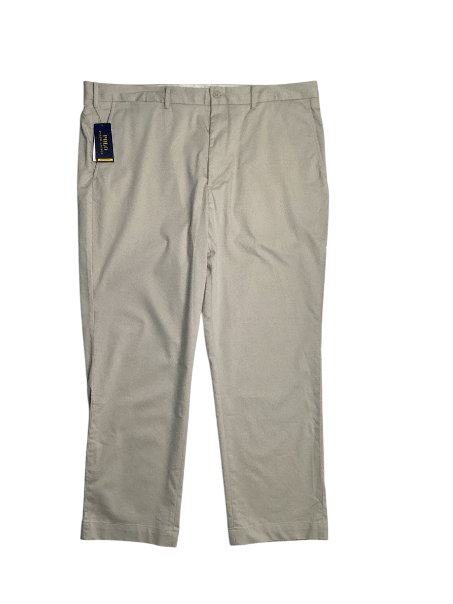 Polo Ralph Lauren Mens Tailored Golf Fit Performance Pants 42 x 30 Beige Tan