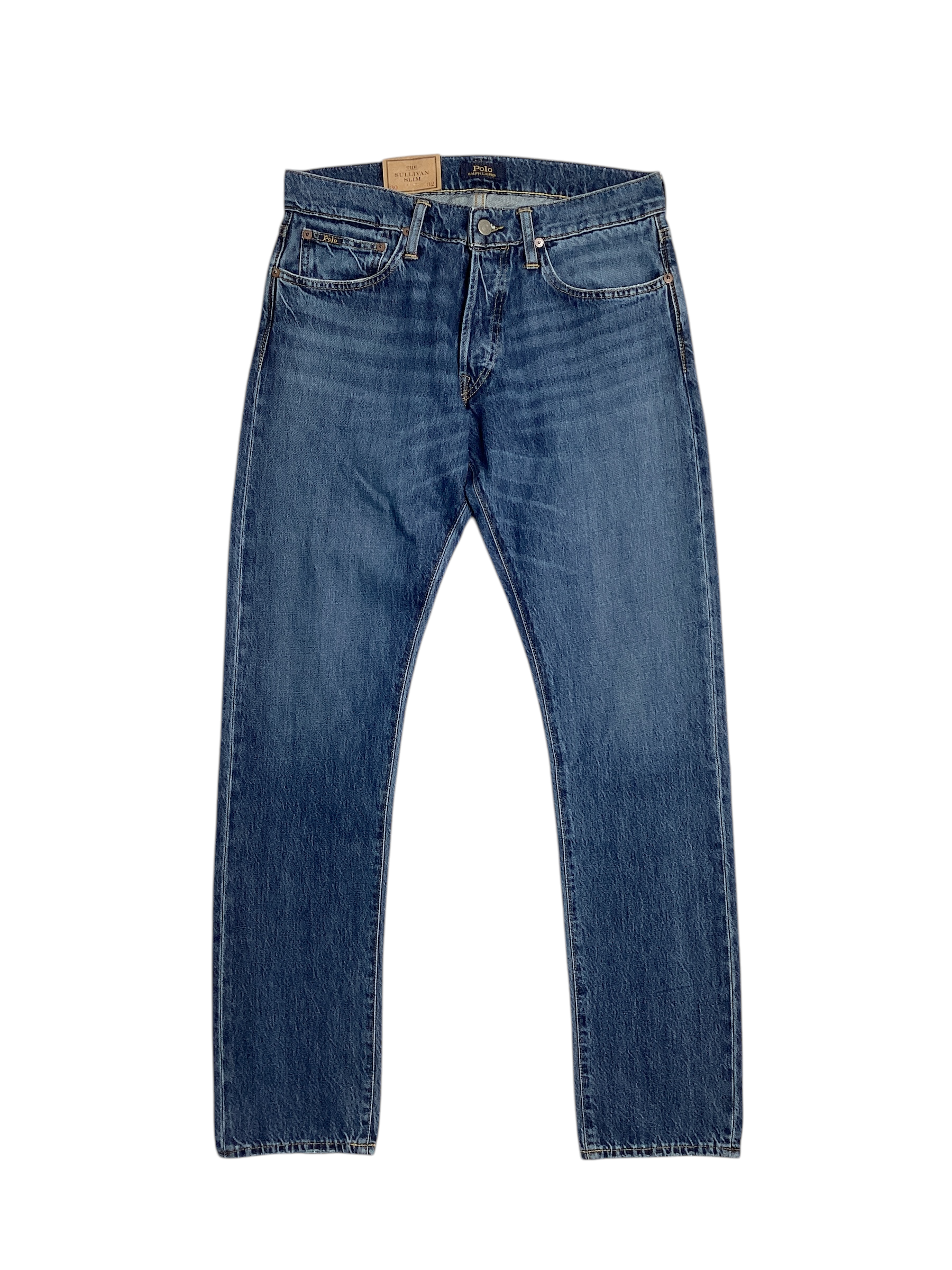 Polo Ralph Lauren Mens Sullivan Slim Fit Blue Jeans 30 x 32