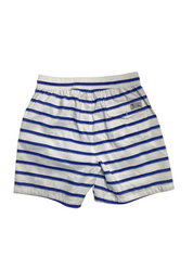 Polo Ralph Lauren Mens Swimsuit Swim trunks Small White Blue Striped