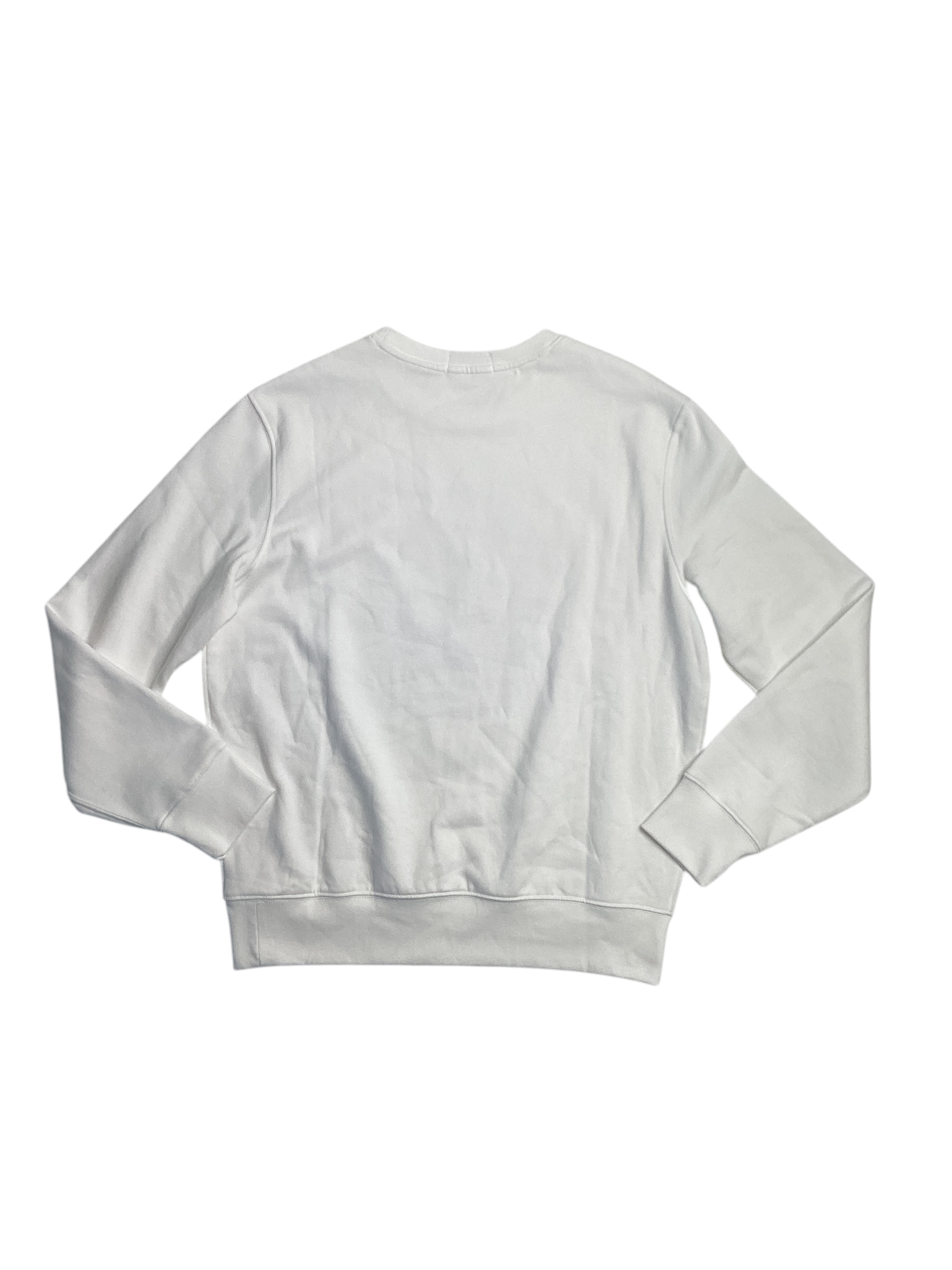 Polo Ralph Lauren Mens Sweatshirt Polo Logo 1967 Fleece Sweatshirt White Medium