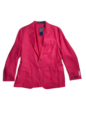 Ralph Lauren Polo Mens Soft Tailored Linen Sport Coat 42R Pink Blazer