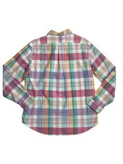 Polo Ralph Lauren Classic Fit Button Down Shirt XL Pink / Blue / Green Plaid