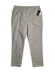 Polo Ralph Lauren Mens Regular Fit Elastic Waist Khaki Pants XXL Grey Khakis