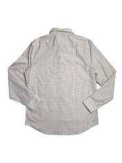 Perry Ellis Mens Micro Chain Pattern Button Down Shirt Peach Whip Small