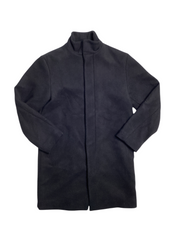 Calvin Klein Mens Modern Fit Wool Car Coat Overcoat 2XL XXL Black