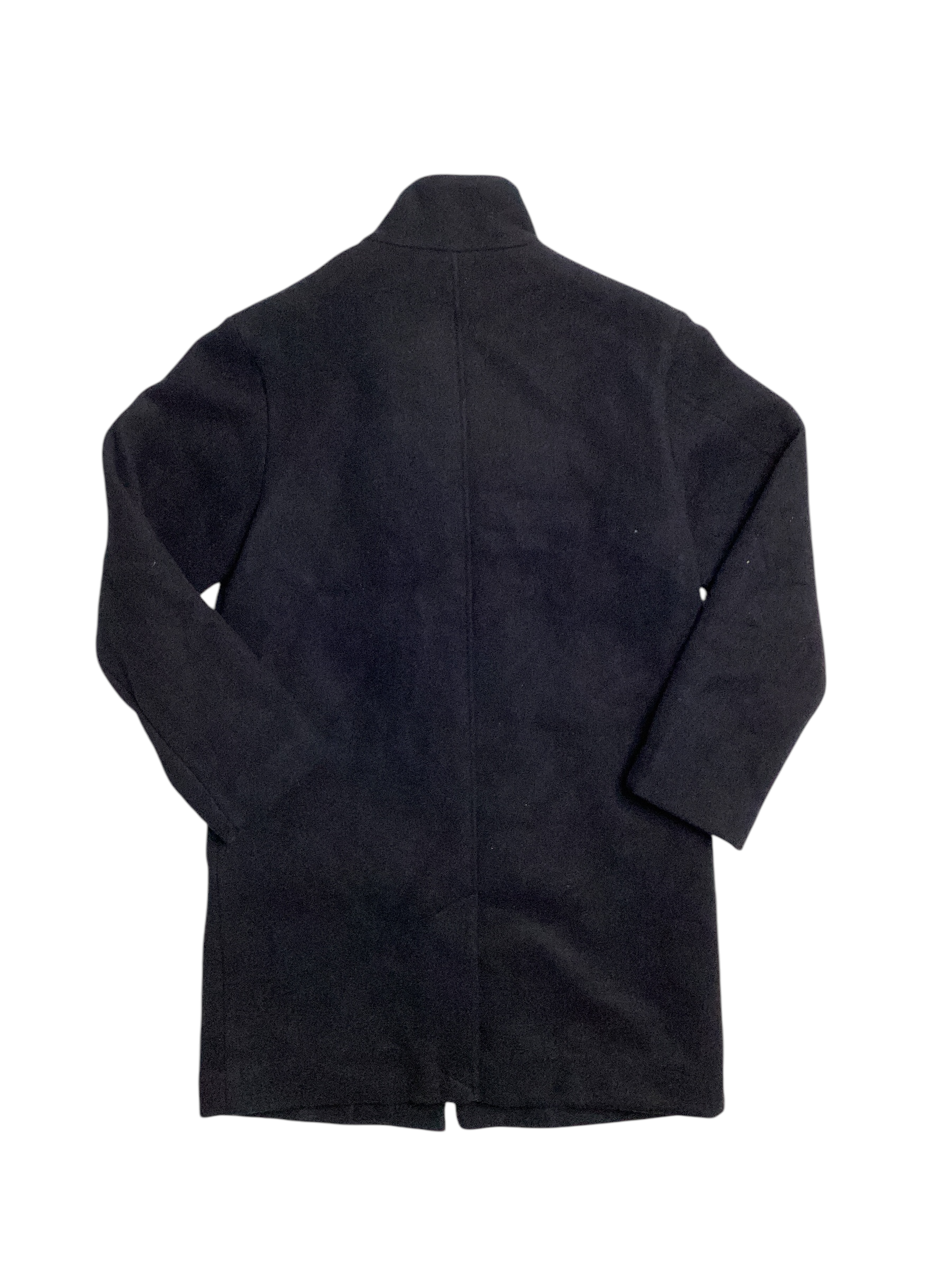 Calvin Klein Mens Modern Fit Wool Car Coat Overcoat 2XL XXL Black