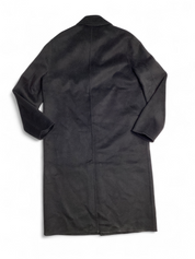 Calvin Klein Mens Regular Fit Wool Overcoat Coat Medium Black