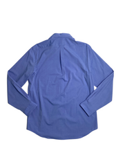 Polo Ralph Lauren Mens Slim Fit Pinpoint Stretch Dress Shirt XL Blue