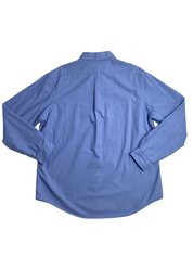 Ralph Lauren Polo Mens Classic Fit Oxford Dress Shirt XXL 2XL Blue