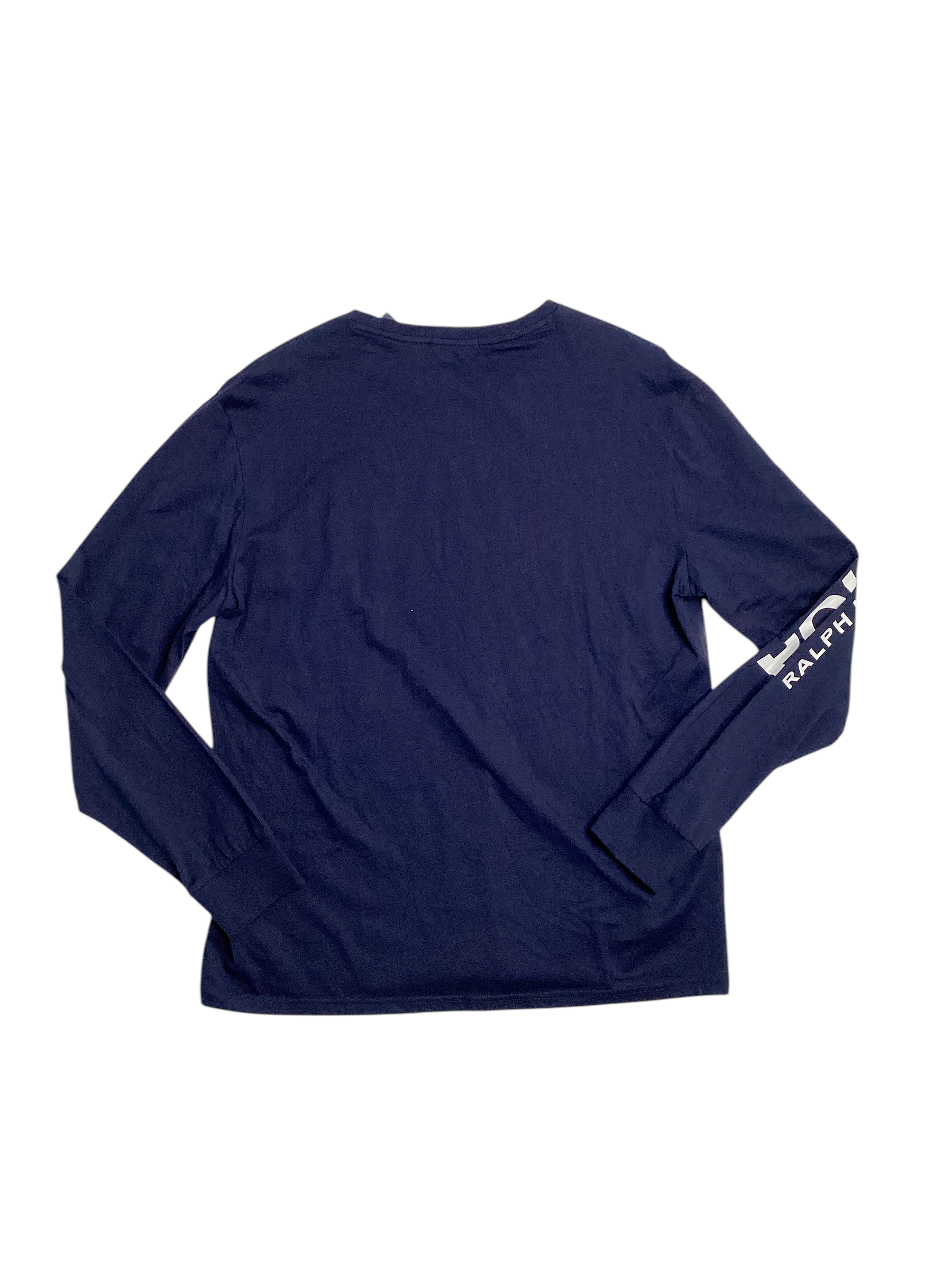 Polo Ralph Lauren Mens Long Sleeve T Shirt Large Navy Blue