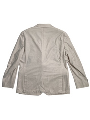 Original Penguin Mens Slim Fit Knit Blazer Sport Coat 46R Tan Beige