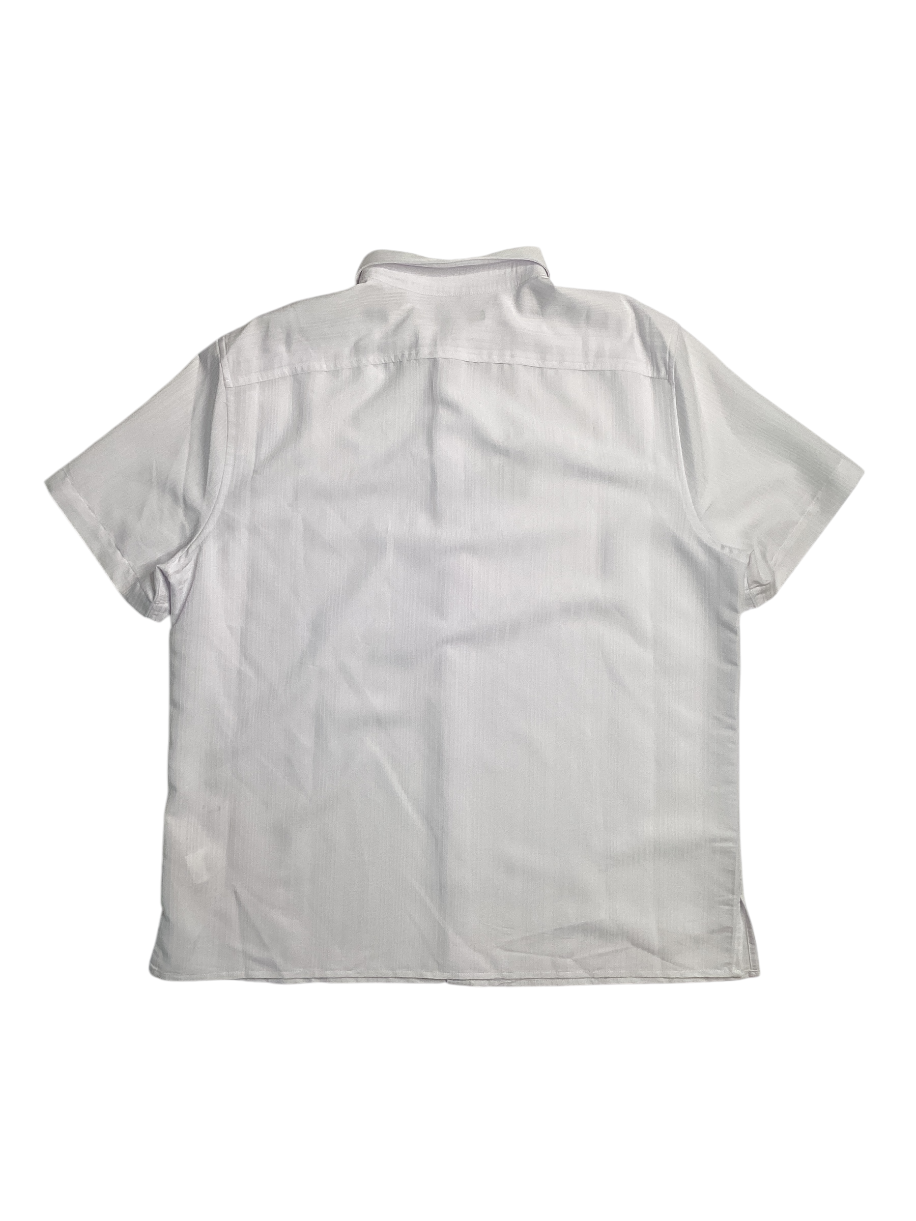 Perry Ellis Mens Short Sleeve Button Down Shirt White Small