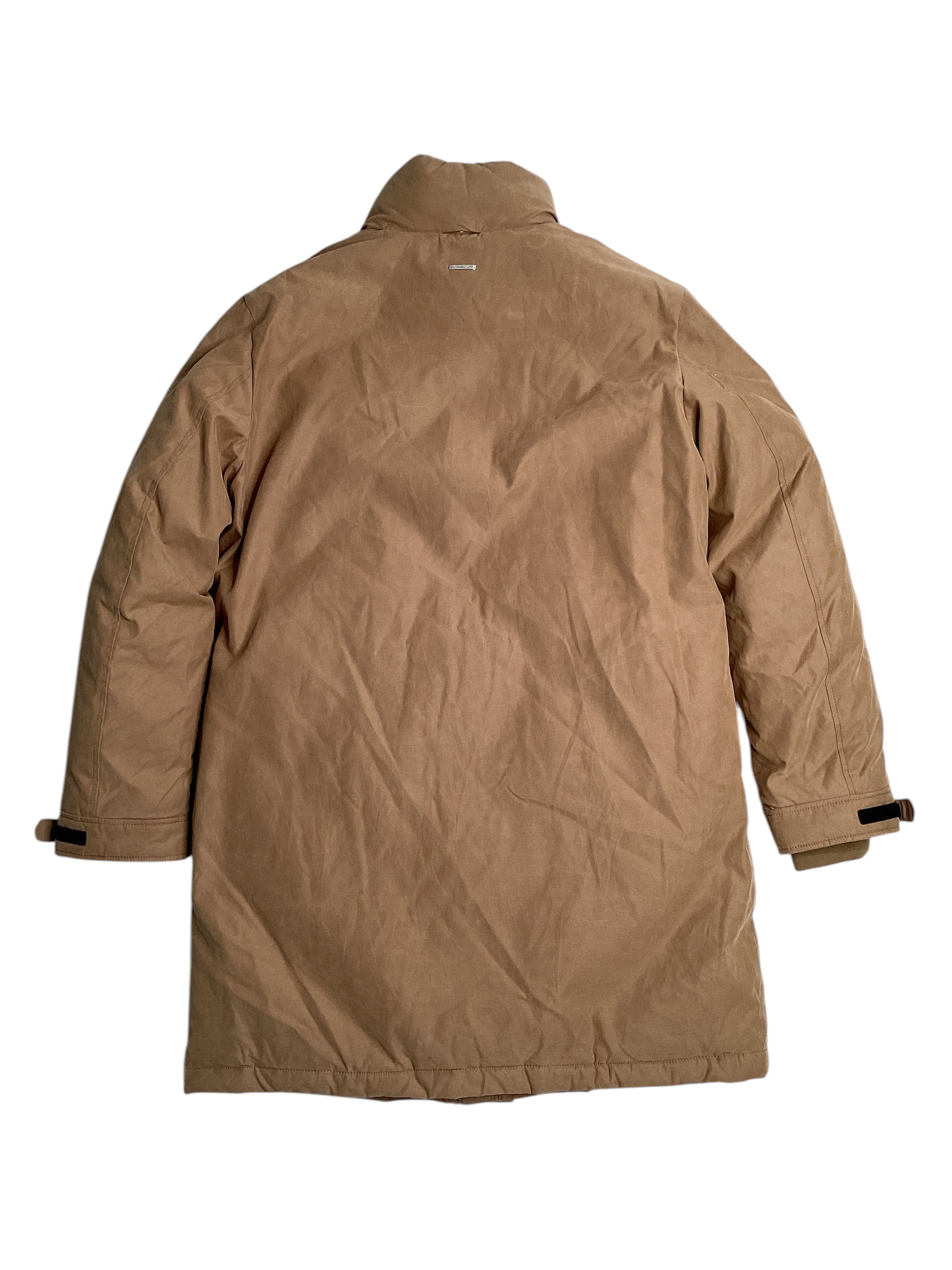 Michael Kors Mens Parka Coat Jacket Dark Camel Brown XL NO HOOD