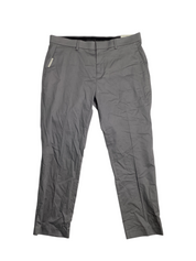 Perry Ellis Portfolio Men's Slim-Fit Stretch Cotton Dress Pants 36 x 29 Grey