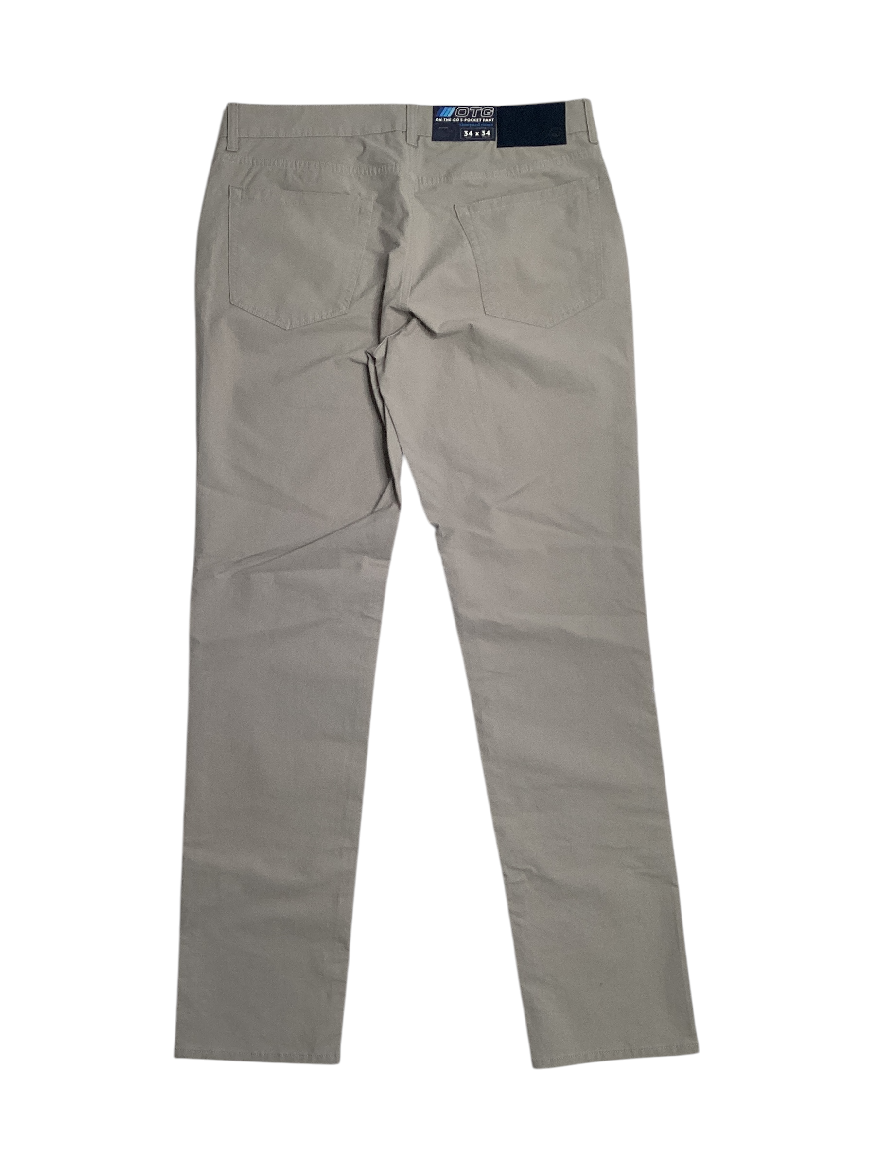 Vineyard Vines Mens Canvas On The Go 5 Pocket Pants Grey 32 x 34