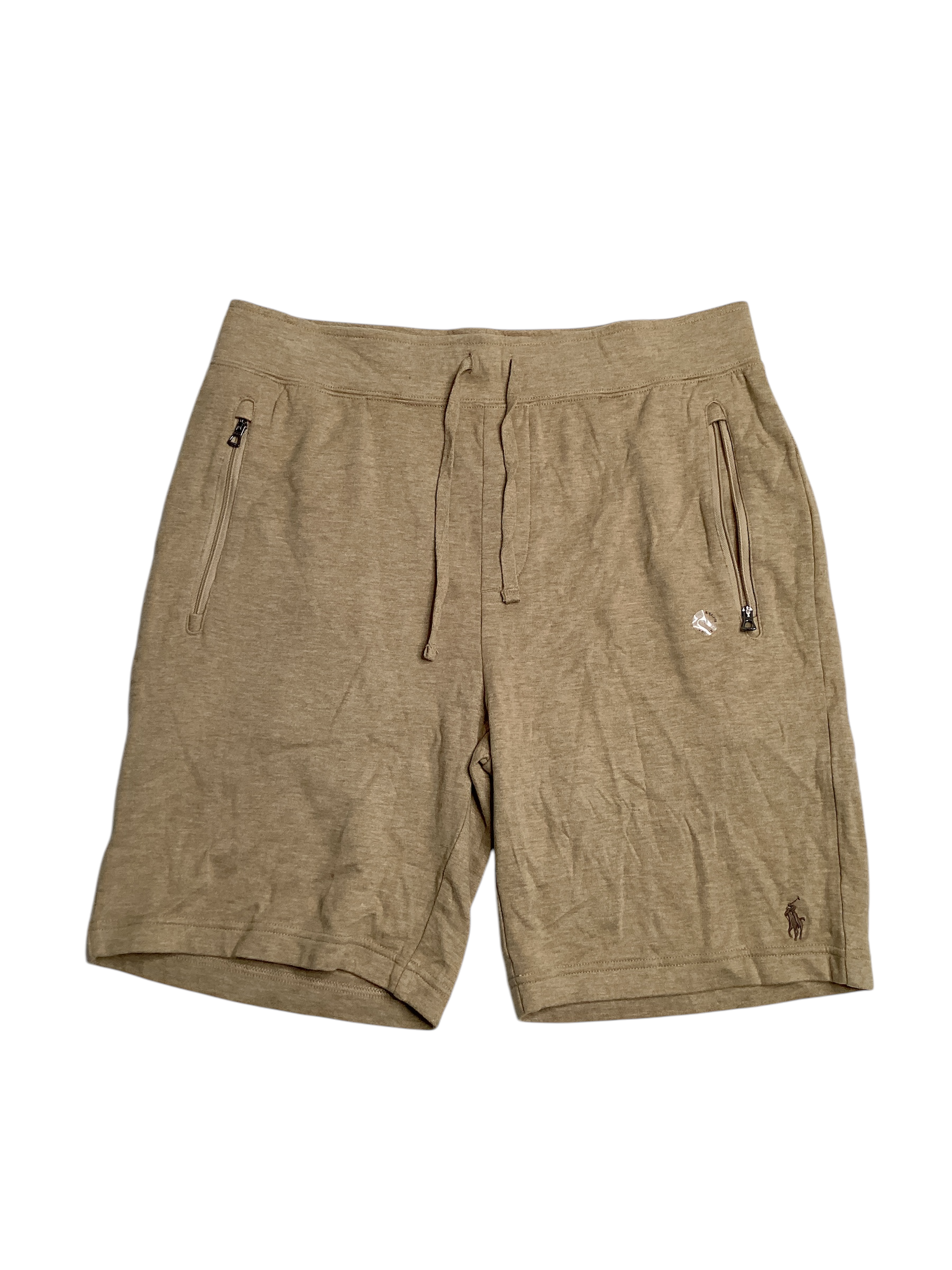 Polo Ralph Lauren Men's 8.5 Inch Luxury Jersey Shorts Tan Medium