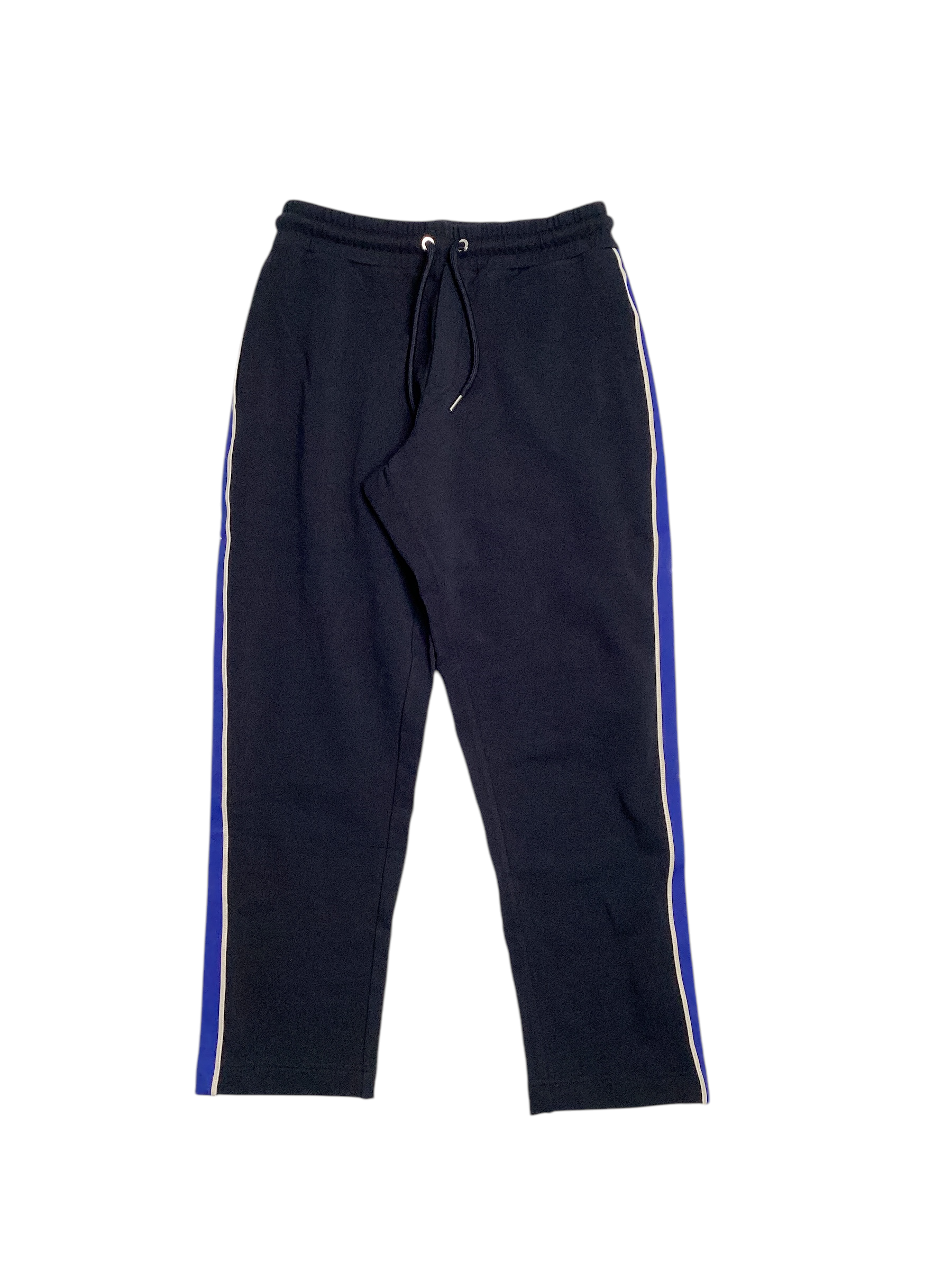 Moncler Mens Cotton Blend Regular Fit Sweatpants Small Navy Blue